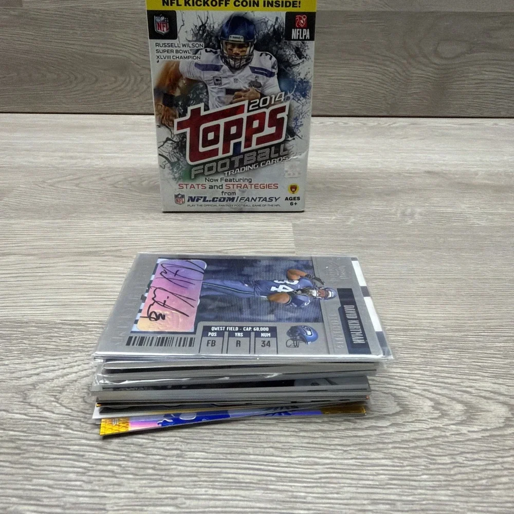 Topps 2014 NFL‎ Football Trading Card Box - 20 Cards Total Football  Fantasy